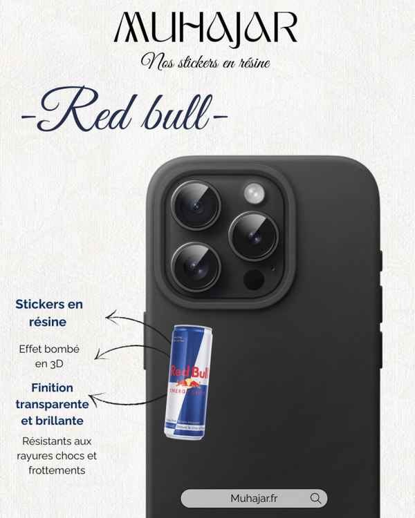 Stickers résine - Redbull