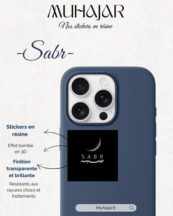 Stickers résine - Sabr