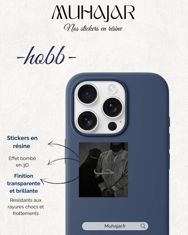 Stickers résine - Hobb