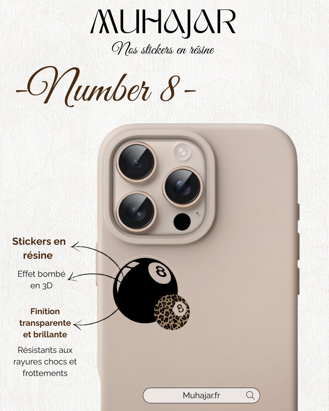 Stickers résine - bowling