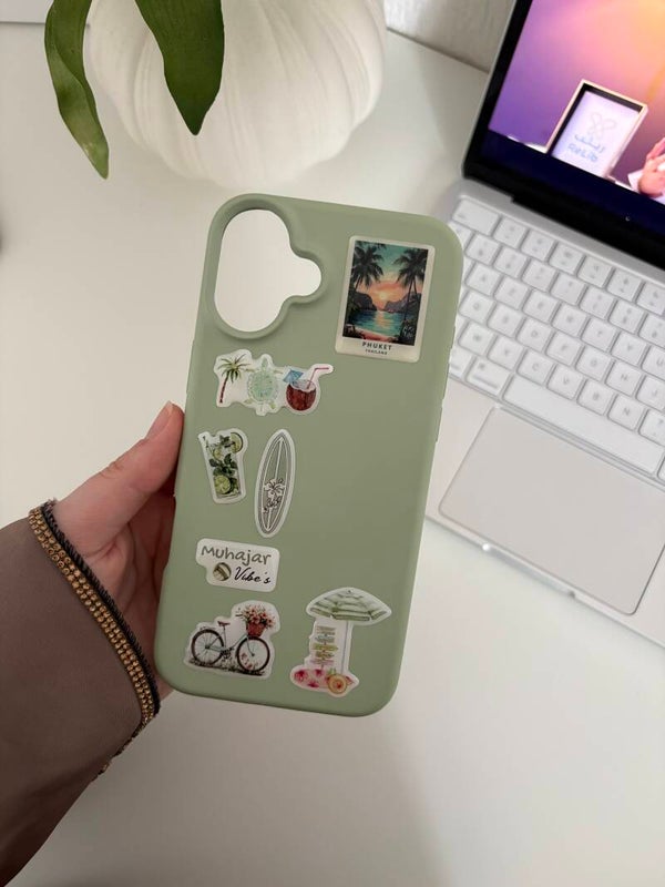 Planche Stickers - Lagoon Vibes