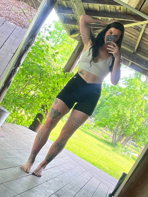 V-Waist Workout Shorts
