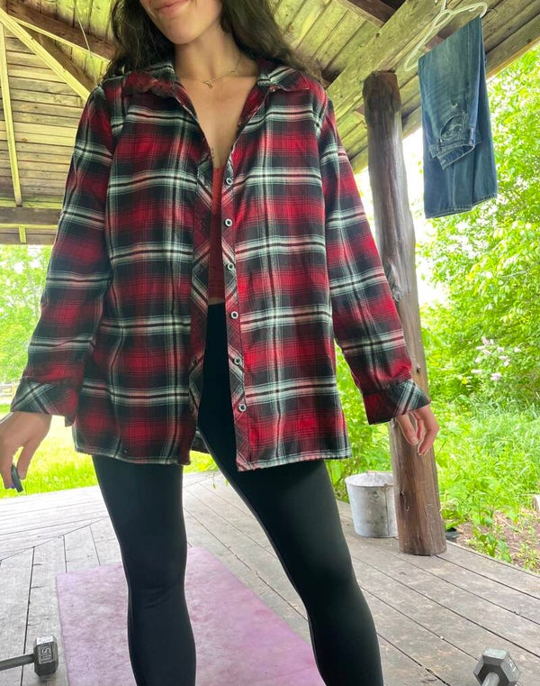 Plaid Button Up