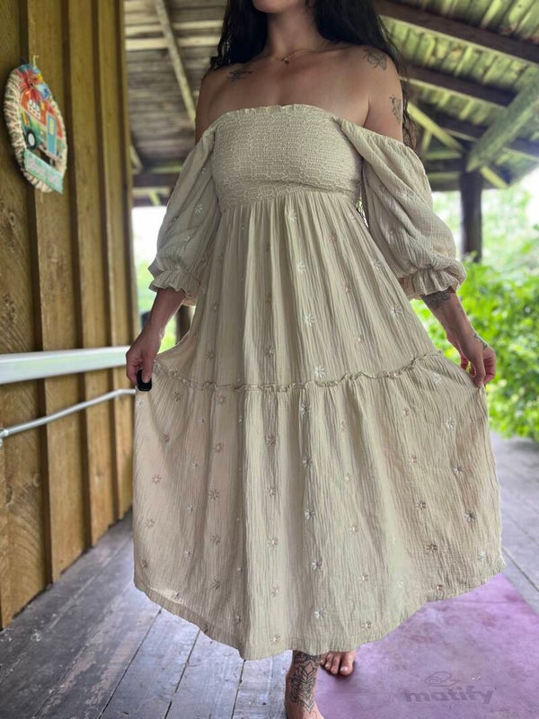 Over the Shoulder Dress
