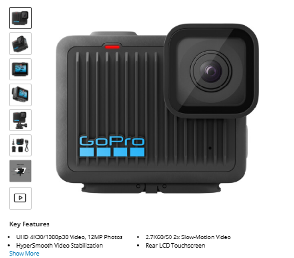 GoPro HERO Compact Action Camera