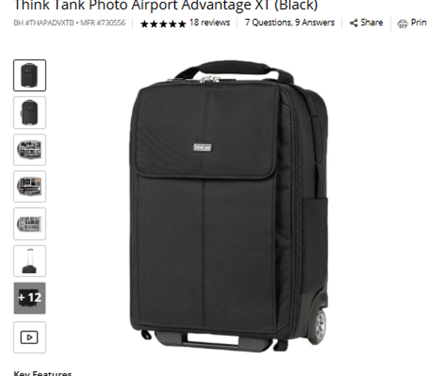 Think Tank Photo Airport Advantage XT (Black)