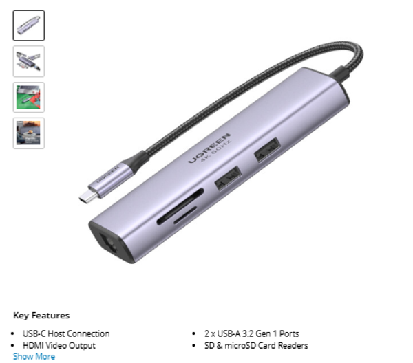 UGREEN 7-in-1 USB-C Hub