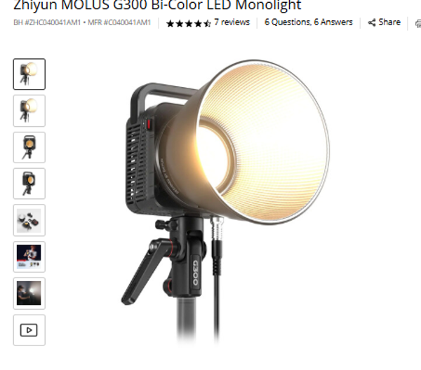 Nanlite FC-500C Nanlite FC500C RGB LED Spotlight