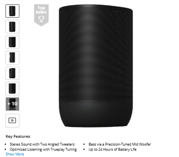 Sonos Move 2 (Black)