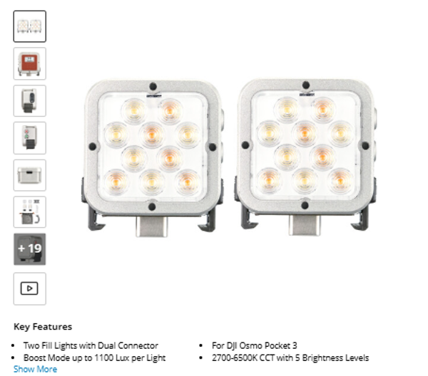 Harlowe Atom 2 Pocket Light (Duo Kit)