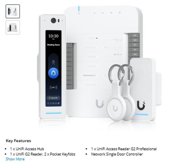 Ubiquiti UniFi Access G2 Starter Kit Pro