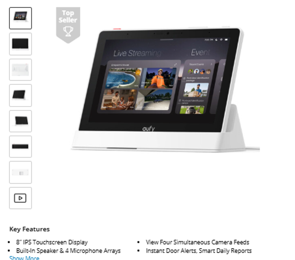 eufy Security Smart Display E10