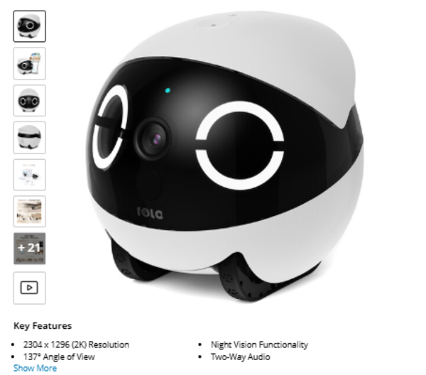 enabot ROLA Mini Companion Robot