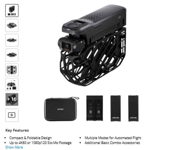 HOVERAir X1 PRO Retail Combo