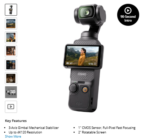 DJI Osmo Pocket 3