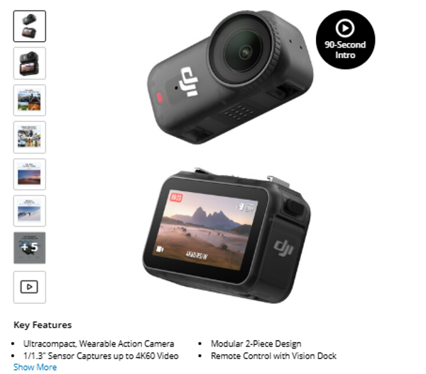 DJI Osmo Nano Standard Combo (128GB)