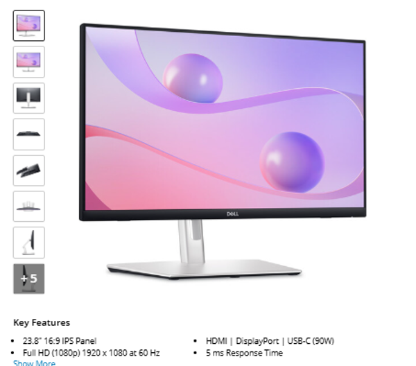 Dell 24 P2424HT 23.8" Multi-Touch Monitor