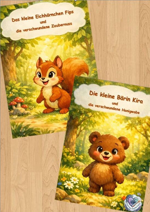 Mitmach- & Ausmalgeschichte – Sonnenschein im Zauberwald