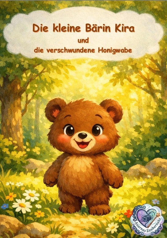 Mitmach- & Ausmalgeschichte – Die kleine Bärin Kira