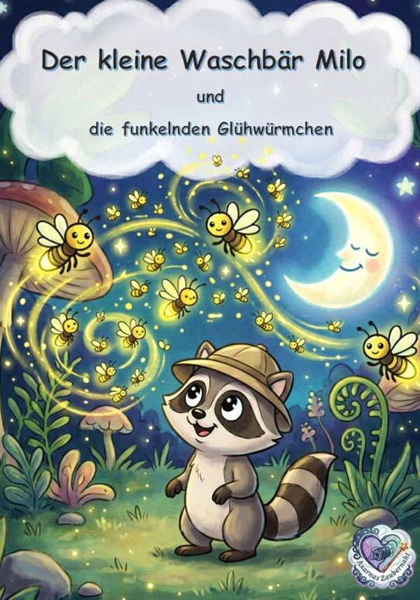 Mitmach- & Ausmalgeschichte – Der kleine Waschbär Milo