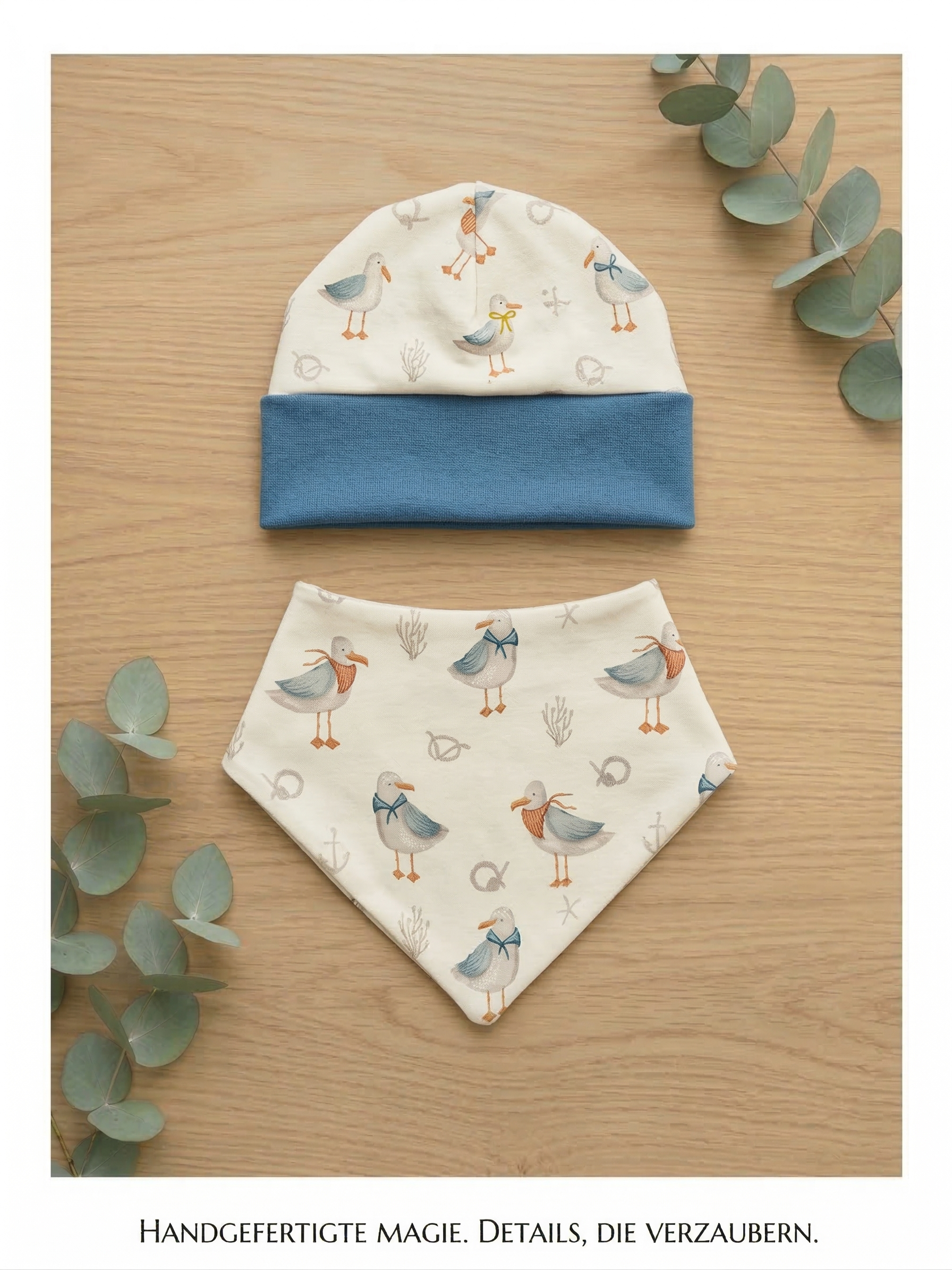 Happy Baby Set – Mütze & Halstuch (Gr. 50 - 92)