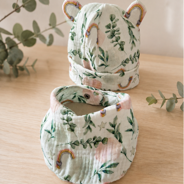 Happy Baby Set – Mütze & Halstuch