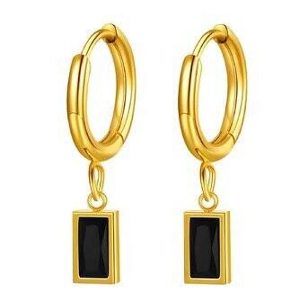 Roma Dainty Drop Earrings 18k Gold Plated