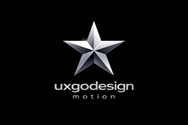 Logo type uxgodesign étoile