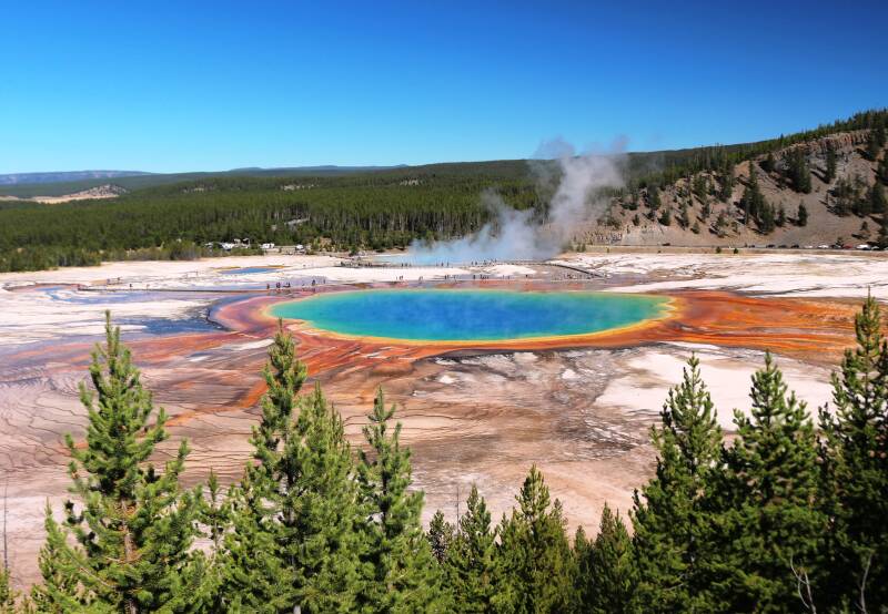 Grand prismatic pool