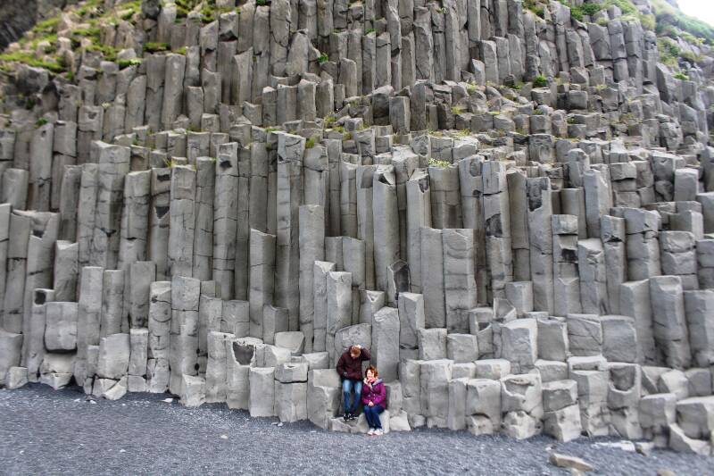 Basalt columns