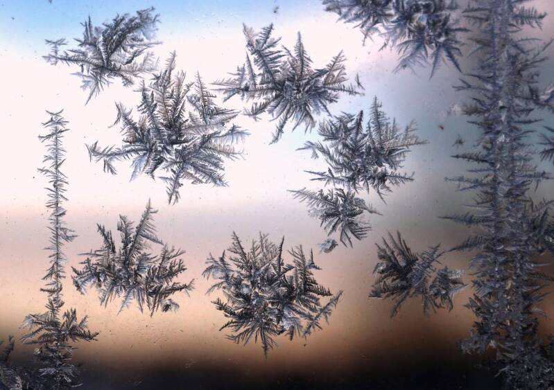 Window frost