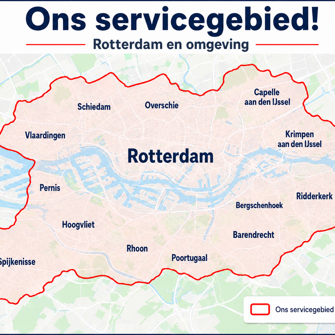 Servicegebied Fatbike Repareren Aan Huis Rotterdam en omgeving