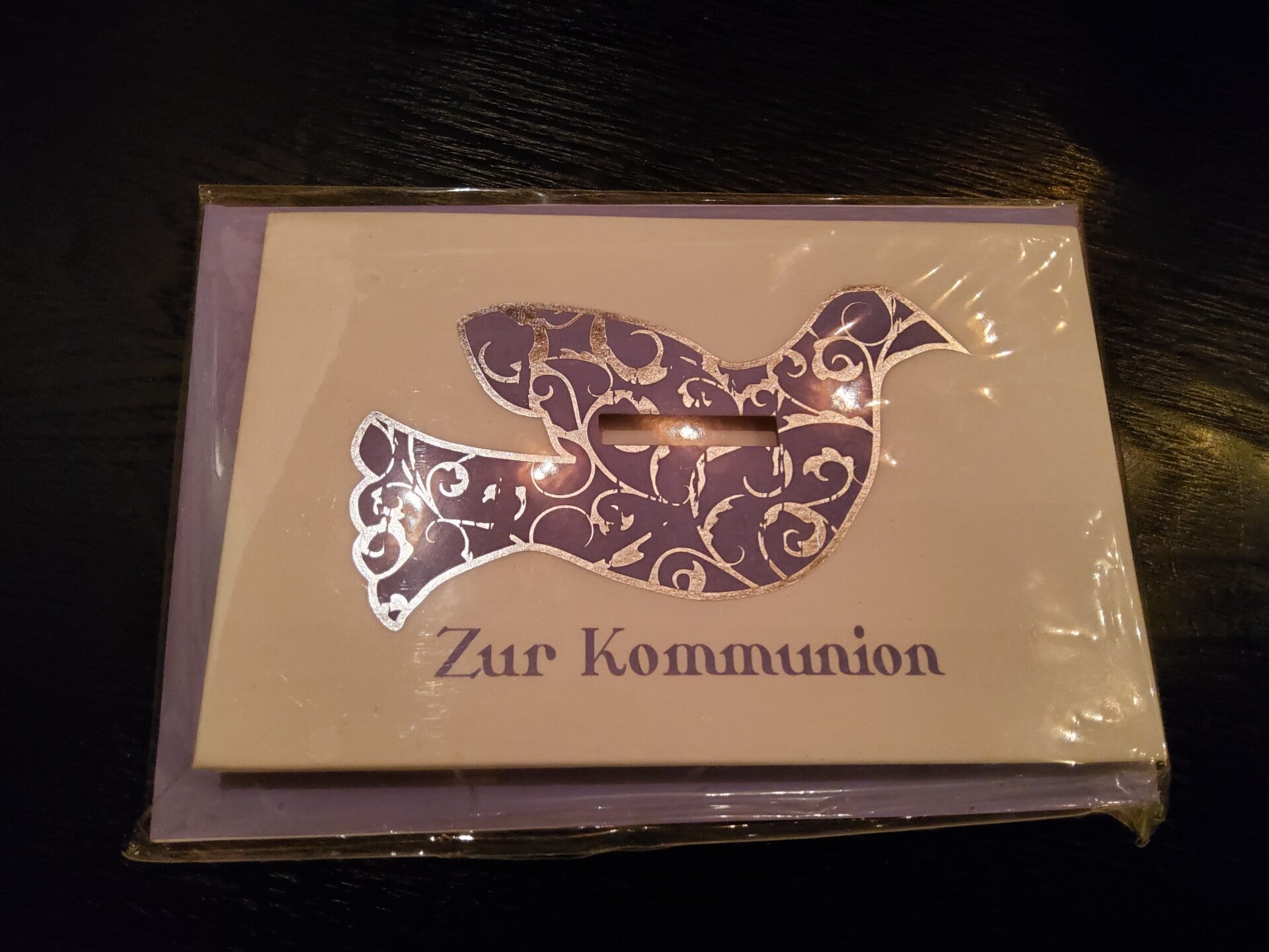 Faltkarte zur Kommunion
