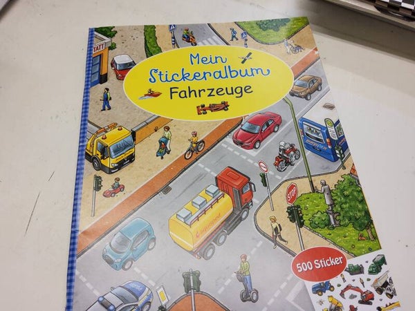 mein Stickeralbum FAHRZEUGE