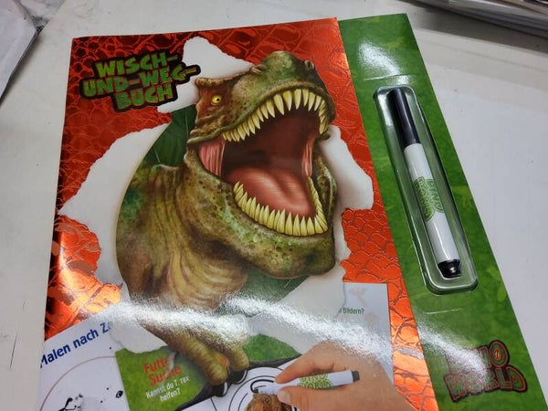 Wisch - und weg Buch Dinoworld
