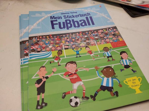 mein Stickerbuch FUSSBALL
