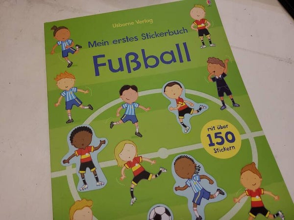 mein erstes Stickerbuch FUSSBALL