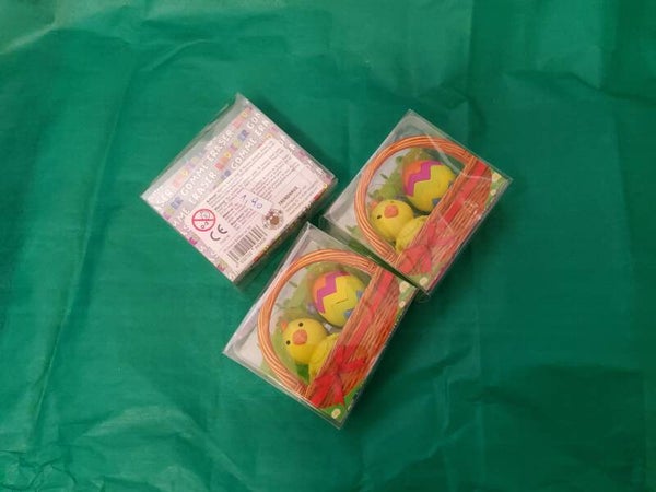Radiergummi Kücken und Ei