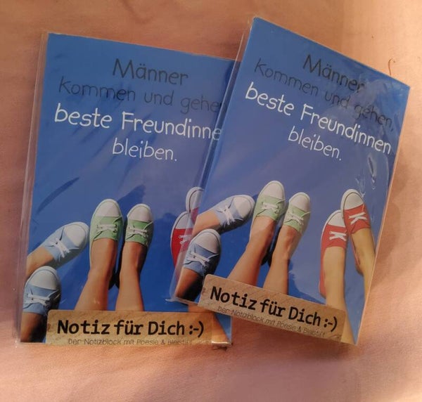 Notizblock mit Poesie & Bleistift