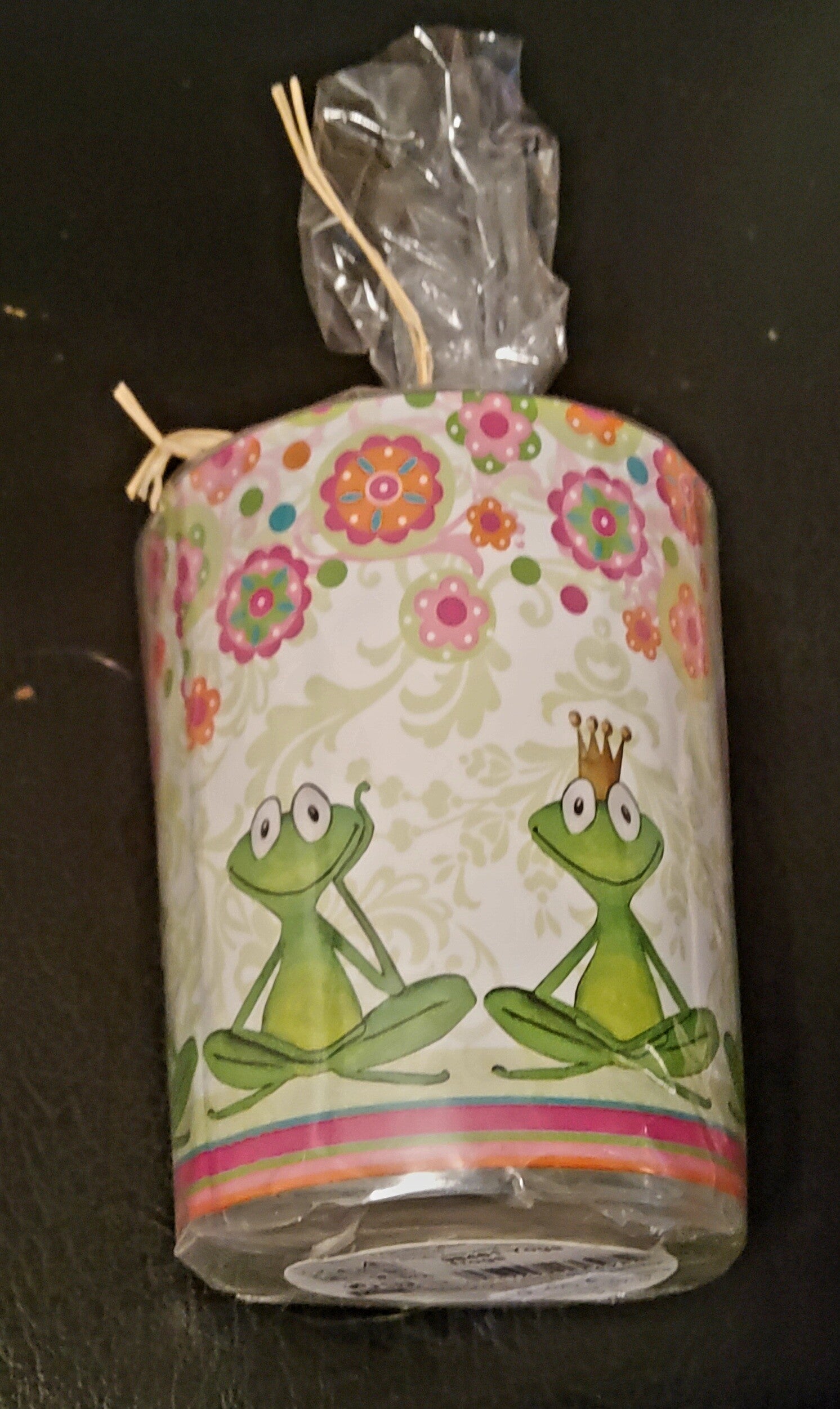 Windlicht Yogafrosch