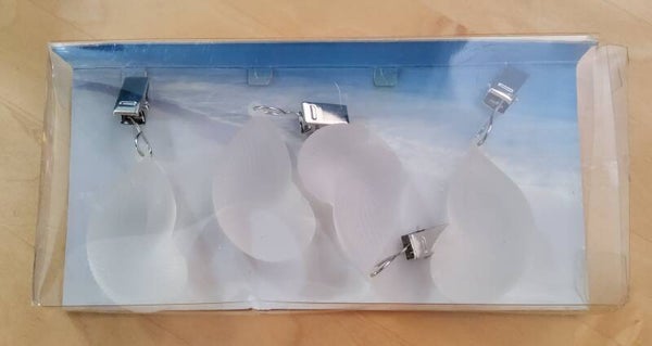 Tischtuchbefestigung in Muschelform