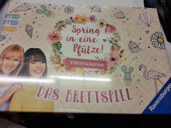 spring in eine Pfütze! das Brettspiel