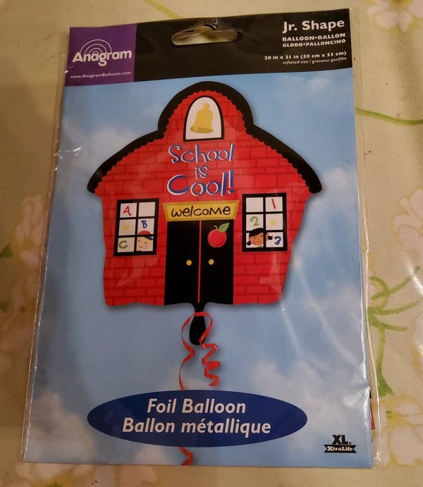 Folienballon School is cool!