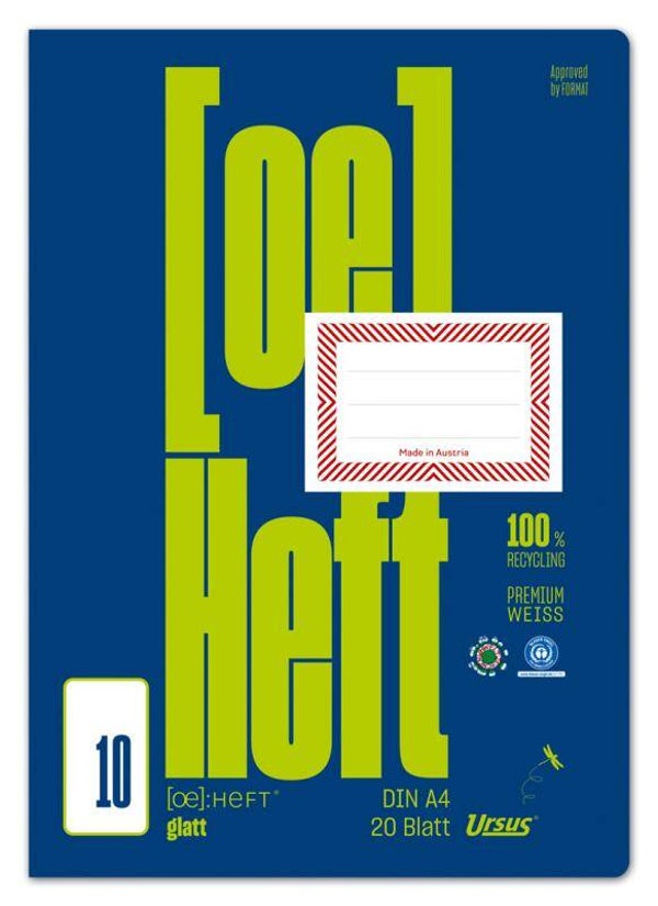 Schulheft A4 gl 20Bl