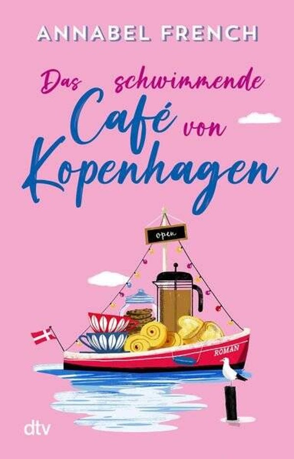 das schwimmende Cafe von Kopenhagen von Annabel French