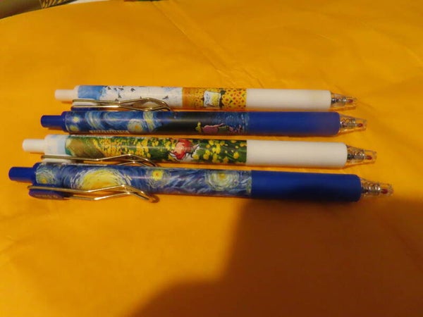 Kugelschreiber mit Kunstmotiv