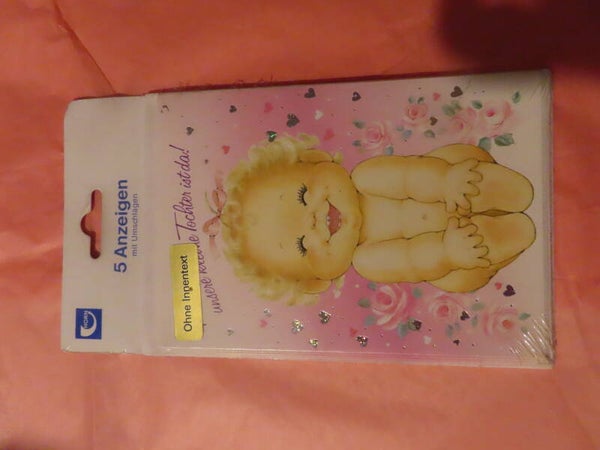 Geburtsanzeige Mädchen