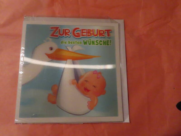 Billett zur Geburt