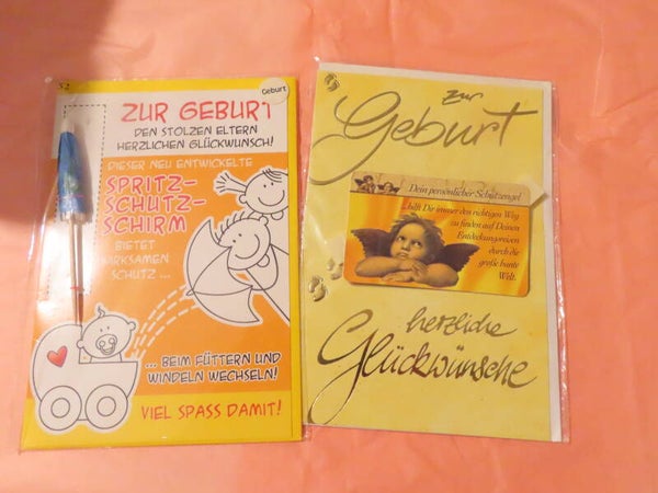 Billett zur Geburt