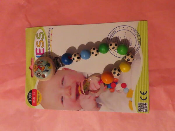 Schnullerkette Fußball
